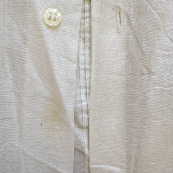ADOLFO, Men's Creamy Yellow Short Sleeve Shirt - Picture 5 of 5